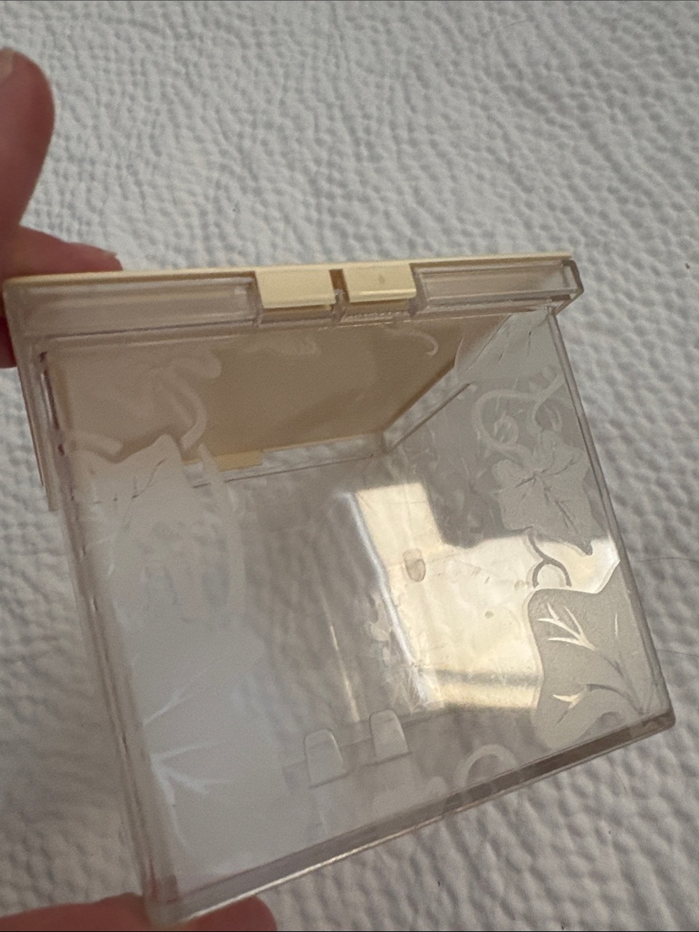 Vintage Clear Acrylic Q-Tip Holder Excellent Condition - Picture 5 of 10
